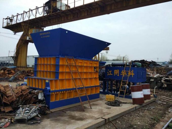 Machine de cisaillement de mitraille en métal horizontal de cisaillement