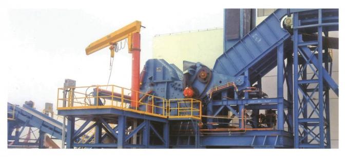 Machine de défibreur de chute d'acier de la CE pour la réutilisation en métal 1