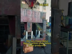 Y81T-400 Balayeuse hydraulique pour voiture, presse à balles hydraulique pour déchets métalliques