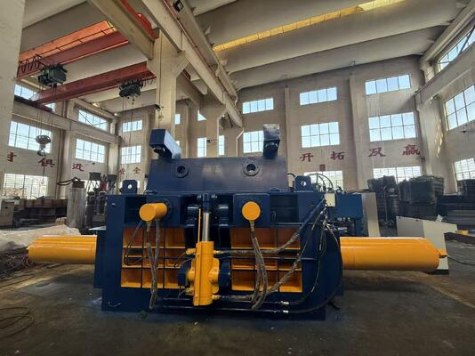 Acheter Presse à balles industrielle pour métaux de 315 tonnes avec temps de cycle rapide et contrôle PLC pour le recyclage de ferraille à haut débit online manufacture